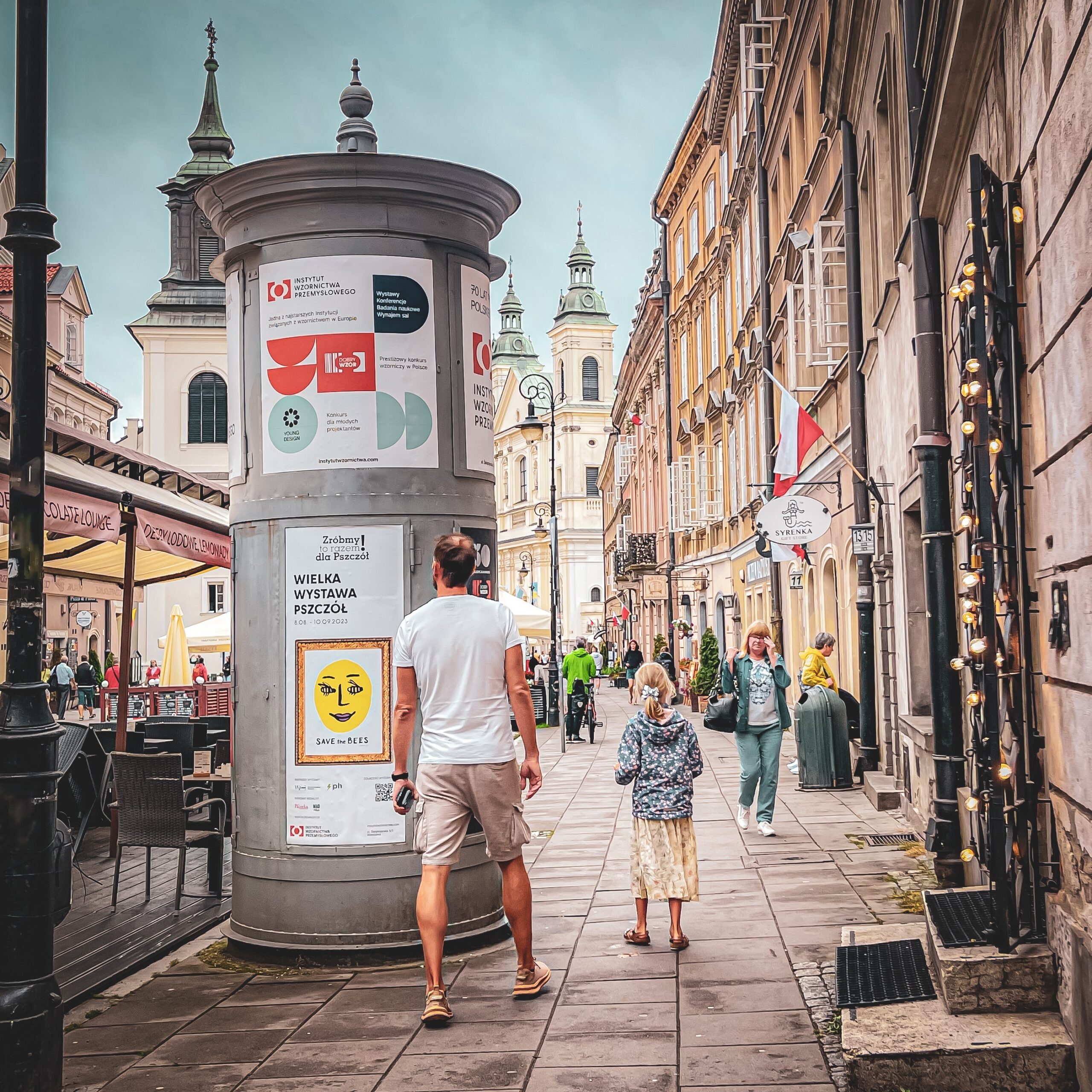 Zabytkowy nośnik OOH od Warexpo